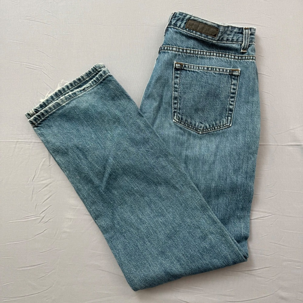 Lee Riveted Ultimate 5 Straight Leg Jeans‎ Medium Wash Denim Women 33x32 Sz16